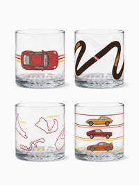 Vintage Cars - RESERVE 12oz Old Fashioned Tritan™ Copolyester Glass