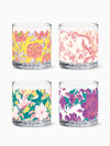Vintage Florals - RESERVE 12oz Old Fashioned Tritan™ Copolyester Glass