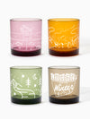 Winter Excursions - RESERVE 12oz Old Fashioned Color Series Tritan™ Copolyester Glass Mixed Set