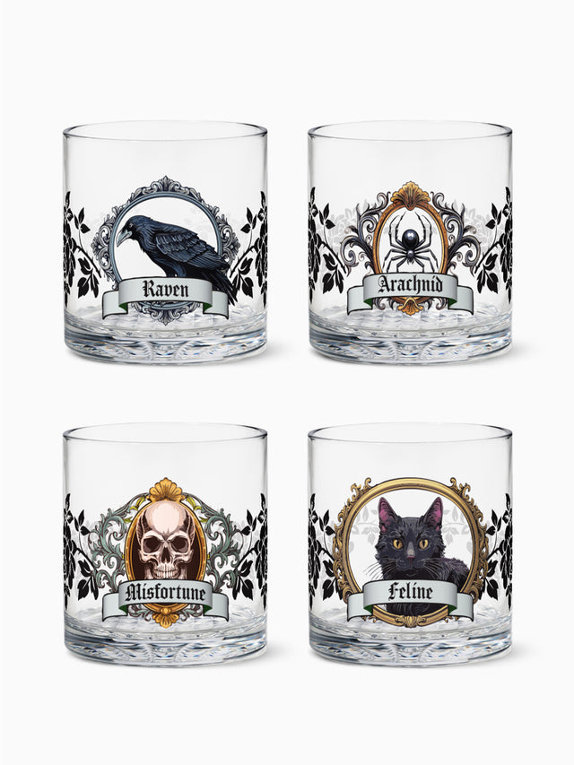 Victorian Horrors - RESERVE 12oz Old Fashioned Tritan™ Copolyester Glass