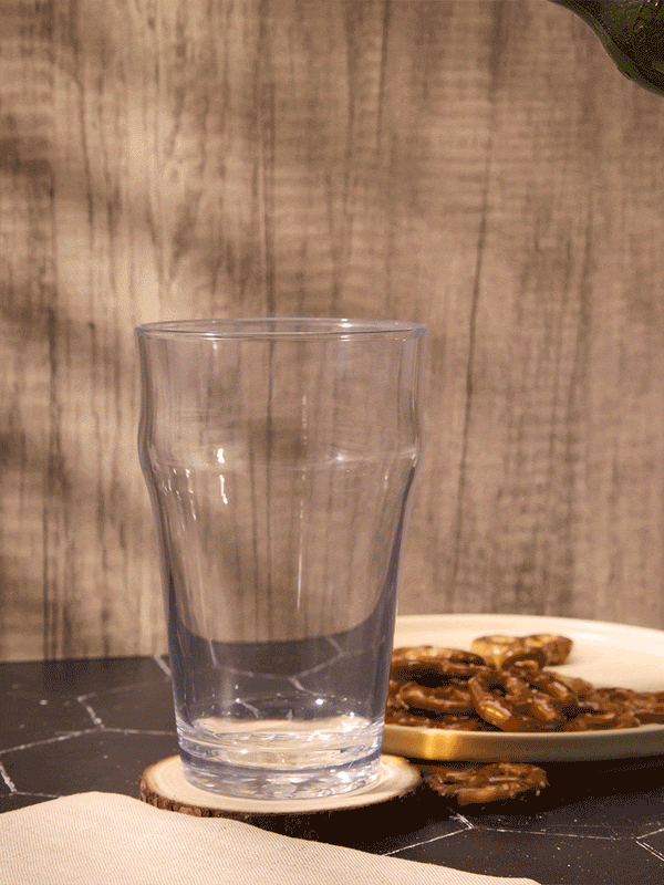 RESERVE 16oz Diamond Base English Pint Tritan™ Copolyester Glass