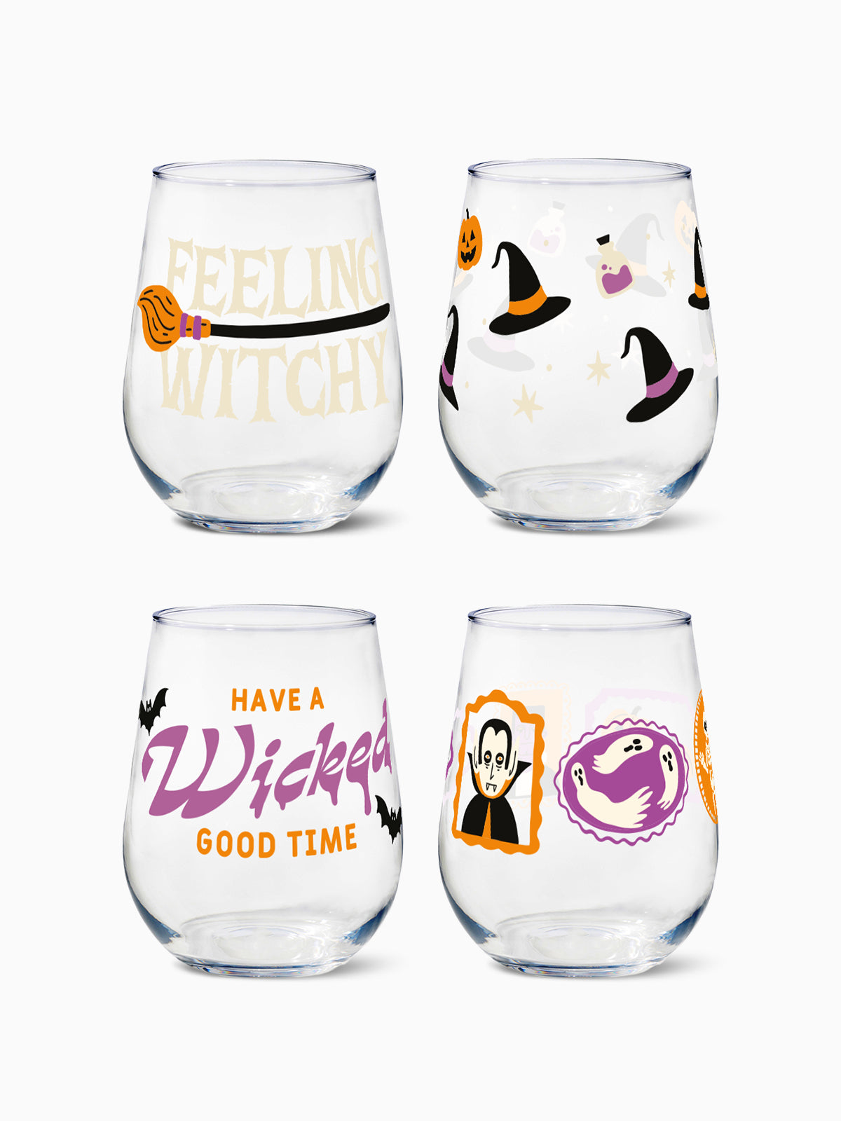 Spooky Season - RESERVE 16oz Stemless Wine Tritan™ Copolyester Glass