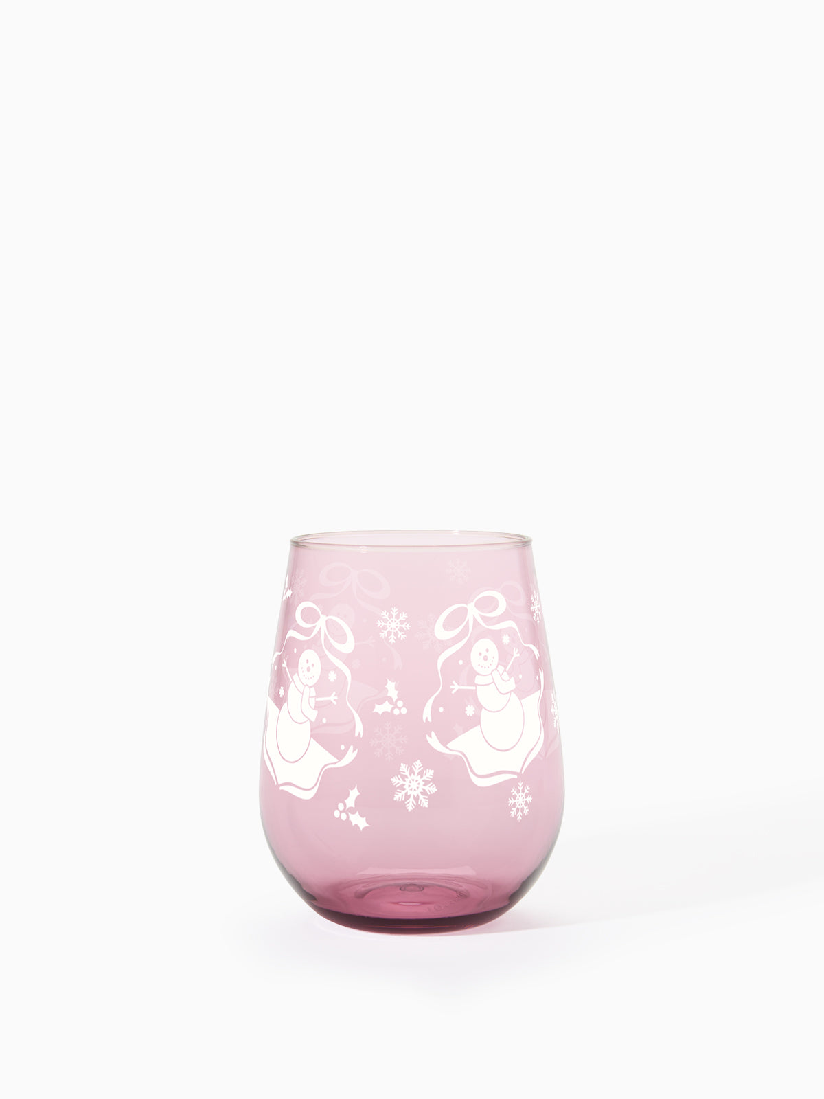 Winter Wonderland - RESERVE 16oz Stemless Wine Color Series Tritan™ Copolyester Glass Mixed Set
