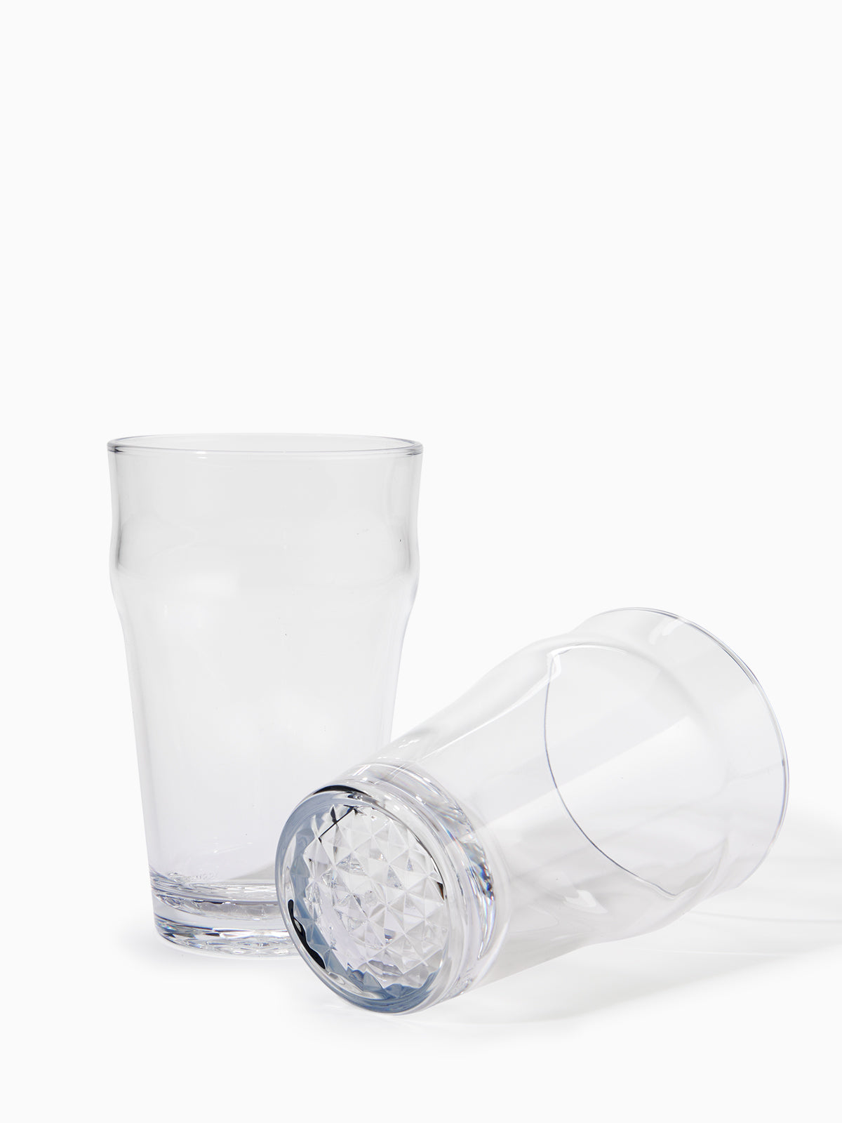 RESERVE 16oz Diamond Base English Pint Tritan™ Copolyester Glass