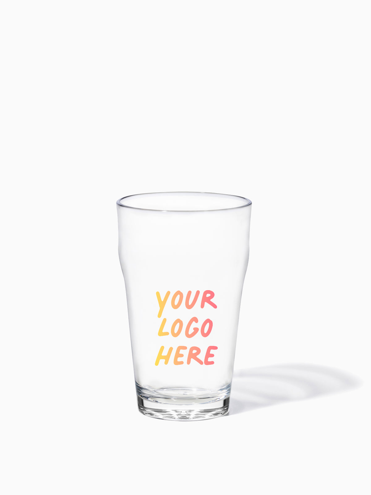 RESERVE 16oz Diamond Base English Pint Tritan™ Copolyester Glass - Bulk