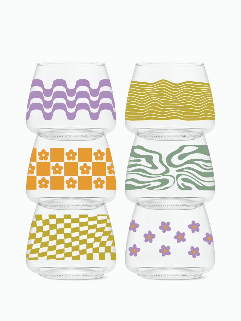 Retro Art - POP 12oz Rocks