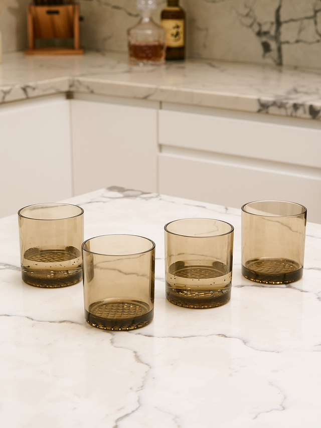 RESERVE 12oz Old Fashioned Color Series Tritan™ Copolyester Glass Mixed Set