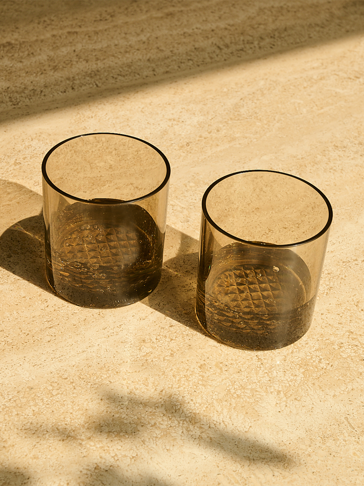 RESERVE 12oz Old Fashioned Color Series Tritan™ Copolyester Glass Smoke