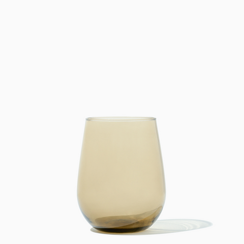 RESERVE 16oz Stemless Wine Color Series Tritan™ Copolyester Glass Smoke