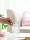 Clear Fluted Tumbler