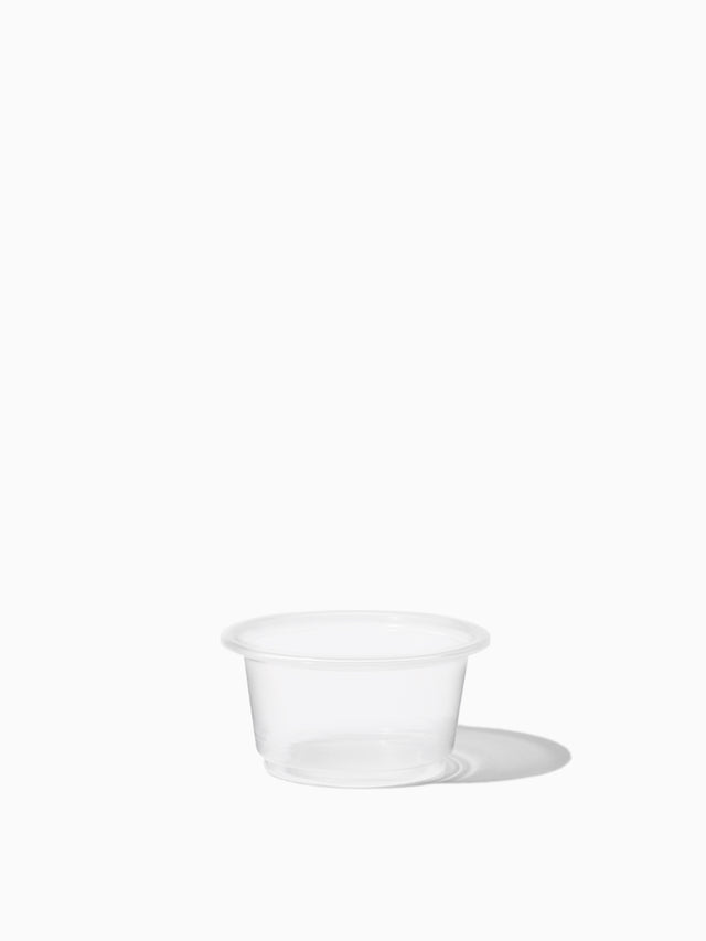 GO 0.75oz Portion Cup 45mm PP - Bulk - 2500/Case