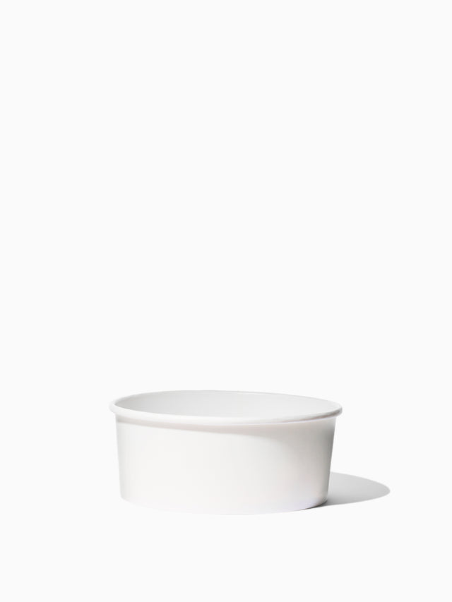 GO 30oz Paper Soup Container 165mm PE Liner White - Bulk - 600/Case