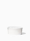 GO 30oz Paper Soup Container 165mm PE Liner White - Bulk - 600/Case