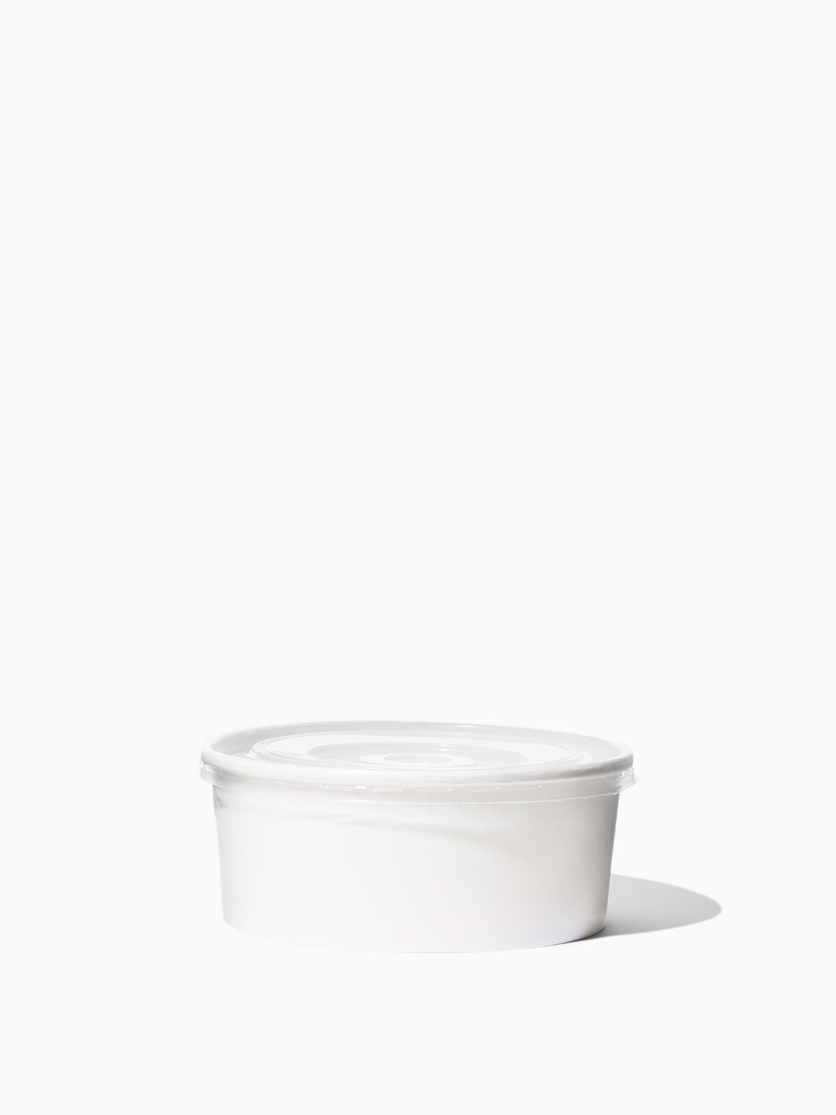 GO 30oz Paper Soup Container 165mm PE Liner White - Bulk - 600/Case