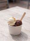 GO 6oz Paper Ice Cream Cup 96mm PE Liner - Bulk - 1000/ Case