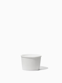 GO 8oz Paper Ice Cream Cup 96mm PE Liner - Bulk - 1000/ Case
