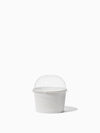 GO 8oz Paper Ice Cream Cup 96mm PE Liner - Bulk - 1000/ Case