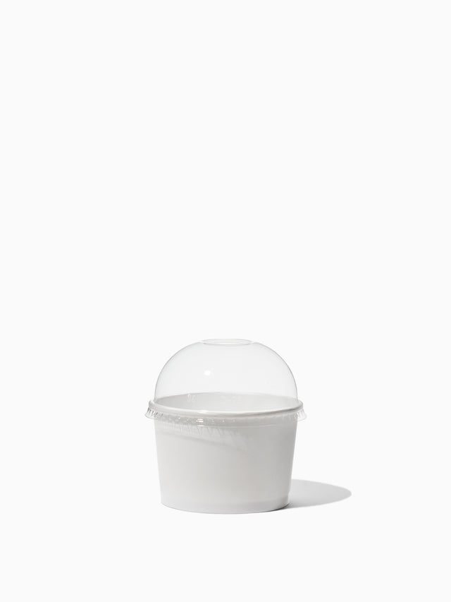 GO 8oz Paper Ice Cream Cup 96mm PE Liner - Bulk - 1000/ Case