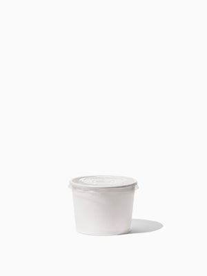 GO 8oz Paper Soup Container 90mm PE Liner White - Bulk - 1000/Case