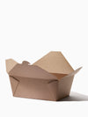 GO 96oz Paper To Go Box PE Liner Kraft - Bulk - 160/Case