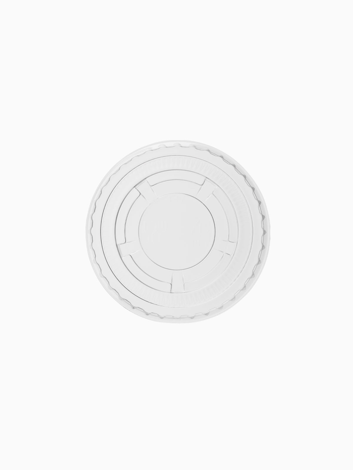 GO 45mm PET Lid Flat - Bulk - 2500/Case