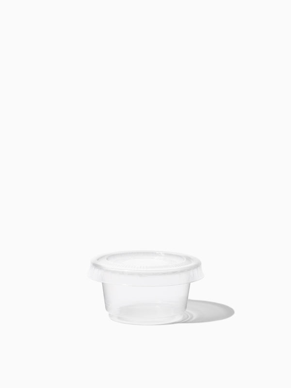 GO 45mm PET Lid Flat - Bulk - 2500/Case