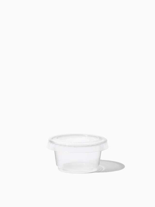 GO 45mm PET Lid Flat - Bulk - 2500/Case