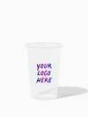 NATURAL 20oz Arena 96mm Compostable Cup & 96mm Straw Lid Bundle - Bulk
