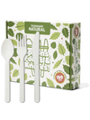 NATURAL Compostable Assorted Cutlery Set
