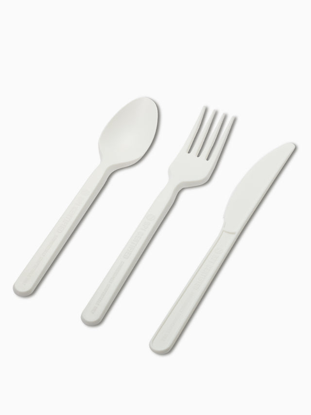 NATURAL Compostable Assorted Cutlery Set