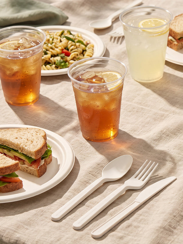 NATURAL Compostable Assorted Cutlery Set