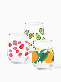 RESERVE Stemless Wine Fruit Basket