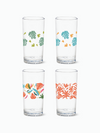 Tropical Abstract - RESERVE 14oz Highball Tritan™ Copolyester Glass