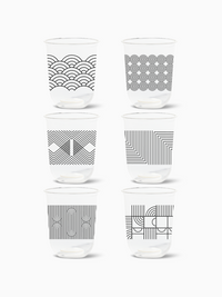 Modern Geometric - NATURAL 16oz Arc