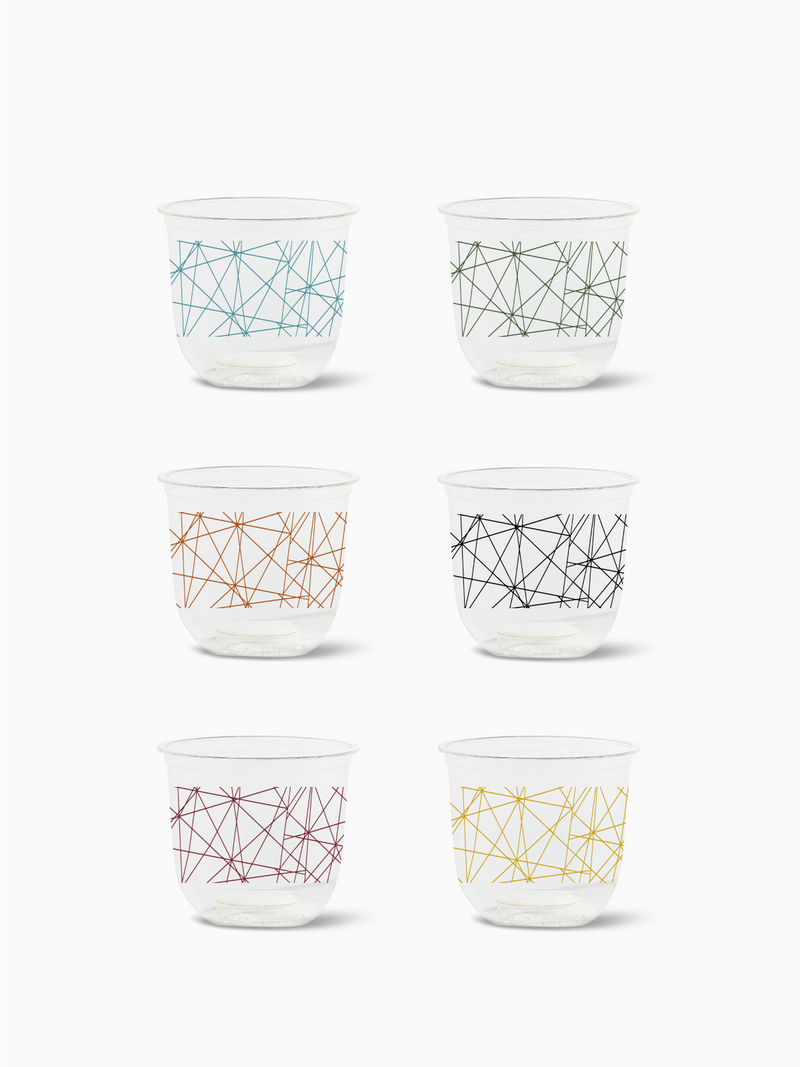 Abstract Lines - NATURAL 12oz Arc