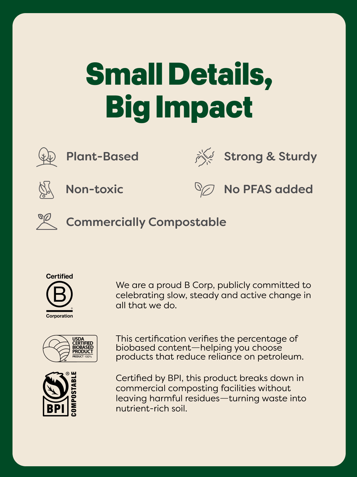 NATURAL 7" Compostable Round Plate