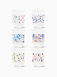 Colorful Terrazzo - NATURAL 16oz Arc