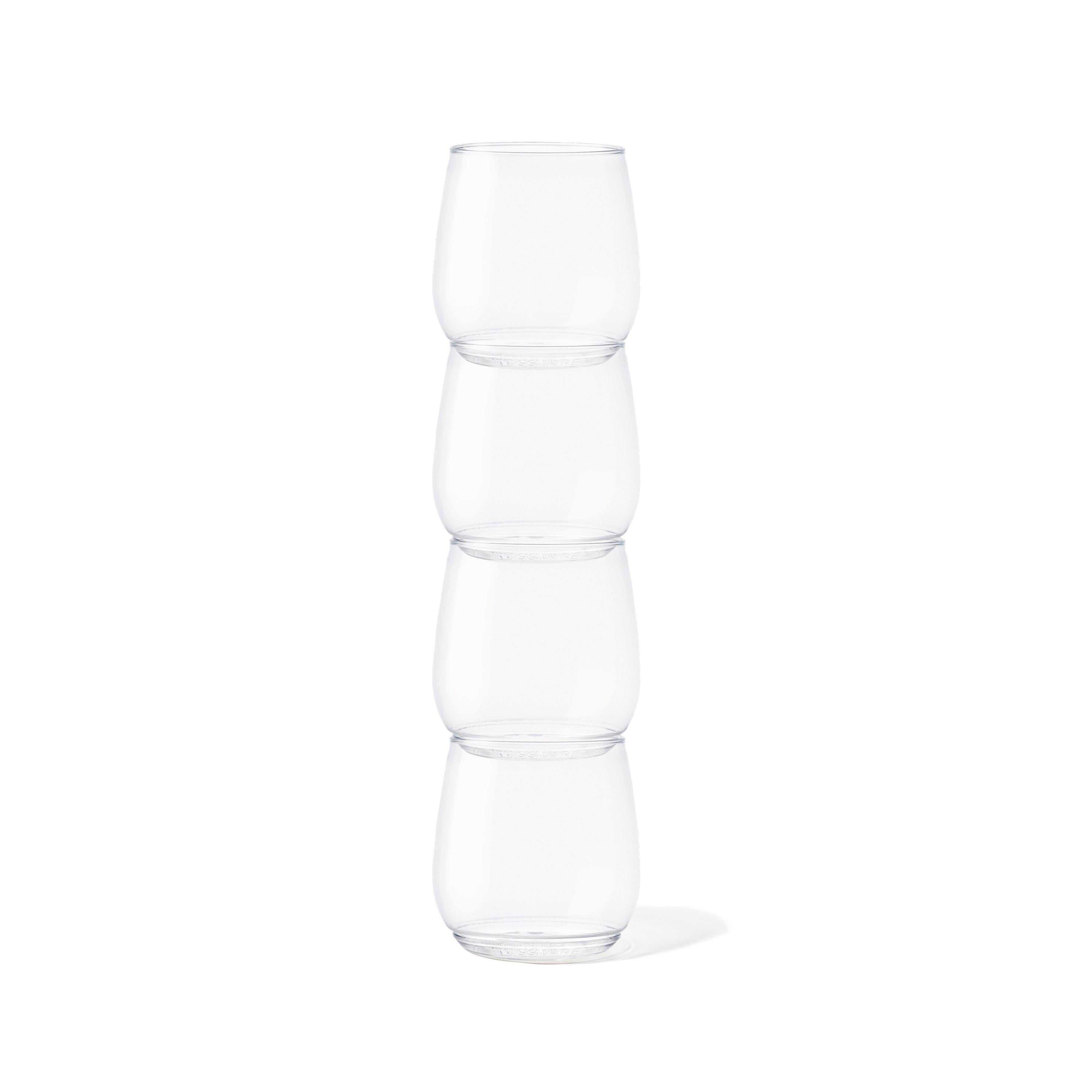 Tossware POP Diamond Vino Cocktail Glasses - Thumbnail 4